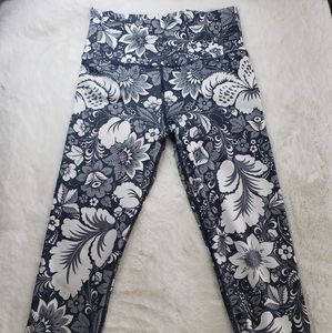 Evolution and Creation Floral Leggings